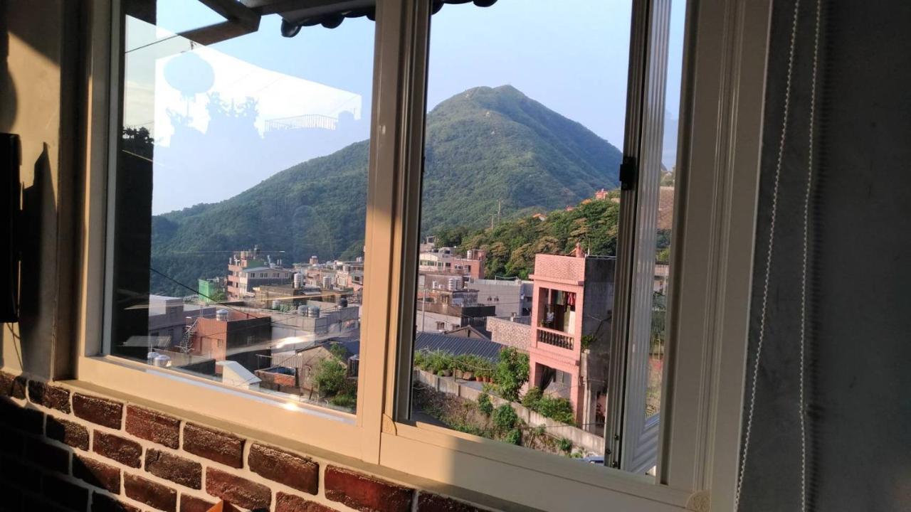 九份山海灣民宿 I 近老街 L 海景檜木房 Exterior foto